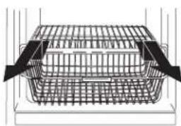 AMANA XRBS017BB - To reinstall shelf: - 1