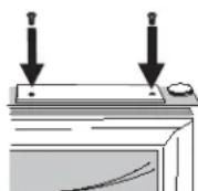 AMANA XRBS017BB - INSTALLING FREEZER HANDLE - 2
