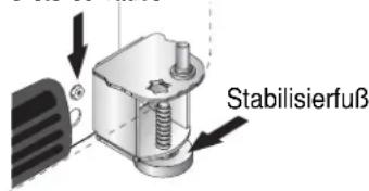 Stabilisierfuß