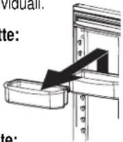 AMANA XRBR904BS - VASCHETTE NELLA PORTA - 1