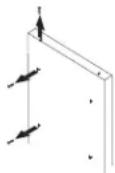 AMANA XRBR904BS - INSTALLAZIONE DELLA MANIGLIA FRONTALE PER IL CIBO FRESCO - 1