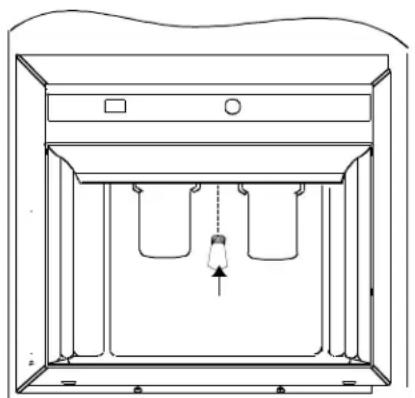 AMANA SX522VE - Ice 'N' Water™ verdeler (sommige modellen) - 1