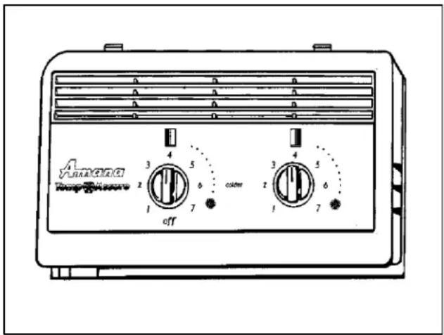 Temperature OFF 3 5 2 6 1 7 cooler 4 5 3 6 2 7