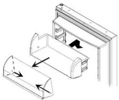 AMANA SBD522VE - Scomparto latticini (su alcuni modelli) - 1