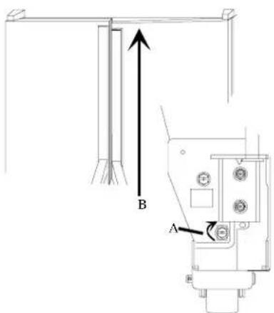 AMANA SBD522VE - Stabilisera kylskåpet och avväg dörrarna - 2