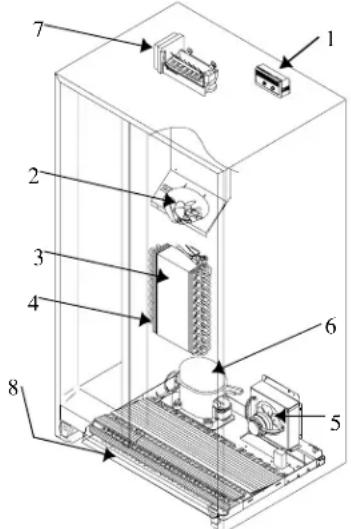 AMANA SBD522VE - Ice 'N' Water™-dispenser (noen modeller) - 1