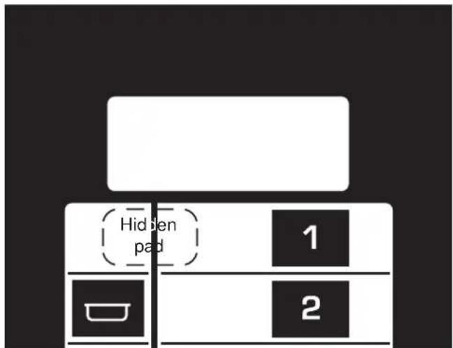 Hidden pad 1 2