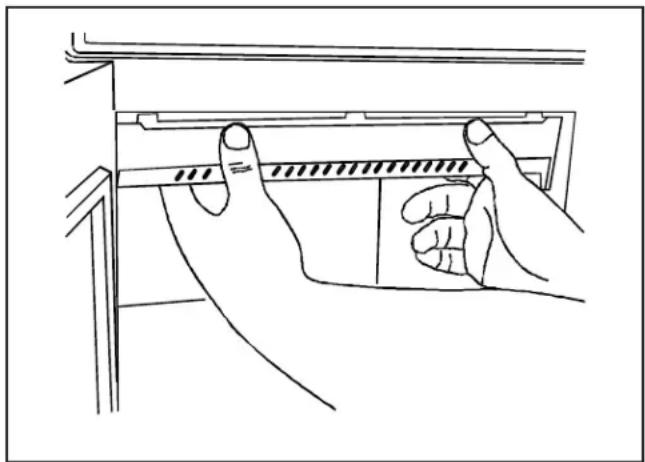 AMANA RCS1050MPB - Forsigtig - 1