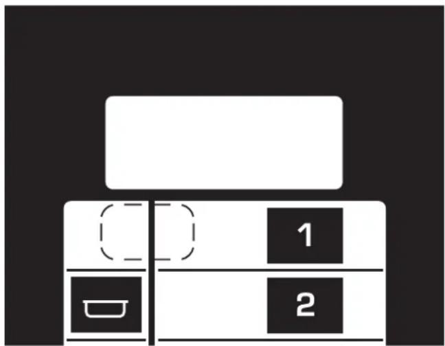 AMANA RCS1050MPB - Genaktivering af forprogrammerede knapper - 1