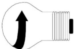 AMANA RC517MP - To change oven light: - 1