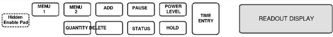 AMANA RC517MP - Kontrolpanel - 1