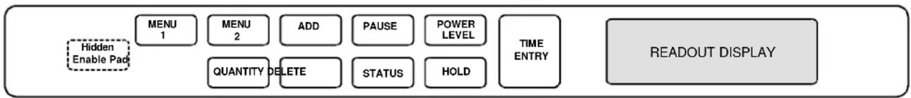 AMANA RC517MP - Panel de control - 1