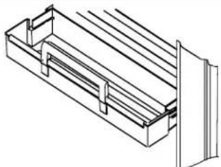 AMANA BX518VE - Holder til høje pakker (visse modeller) - 1