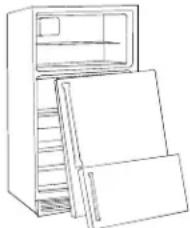 AMANA BX518VE - ANTES DE DESPRENDERSE DE SU VIEJO FRIGORÍFICO O CONGELADOR: - 1