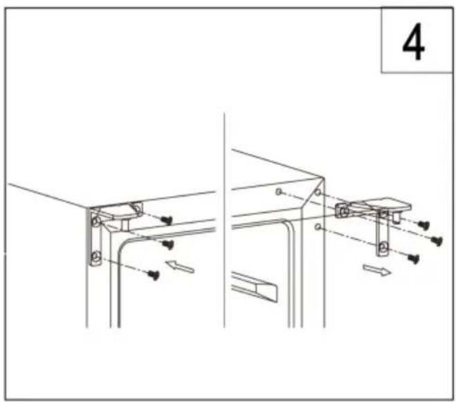 AMICA WK 341 115 S - EN- Adjusting the plinth (according to the model) - 4