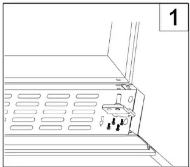 AMICA WK 341 115 S - EN- Adjusting the plinth (according to the model) - 1