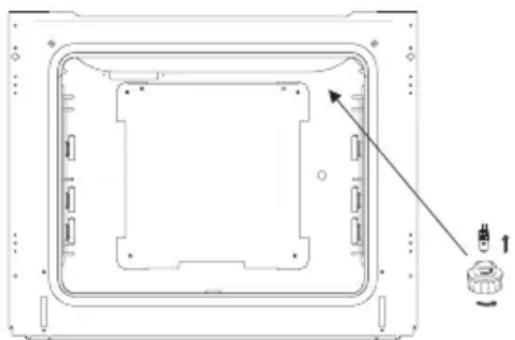 AMICA EHC 933 021 E - Vervanging van de halogeenlamp van de ovenverlichting - 1