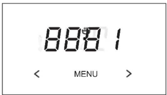 8:00 1 < MENU >