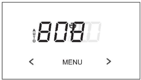 AUTO 808 MENU >