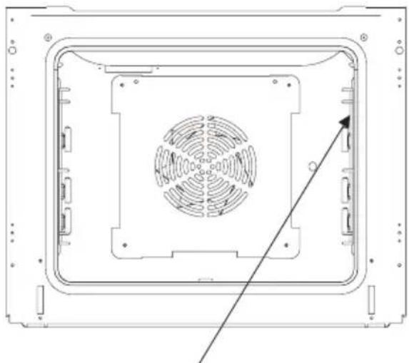 AMICA EHC 933 011 E - Replacing the halogen bulb in the oven\* - 1