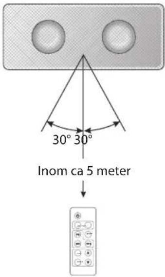 30° 30° Inom ca 5 meter