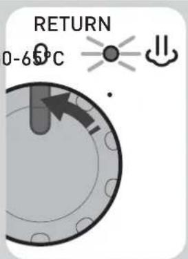 RETURN 0-65°C