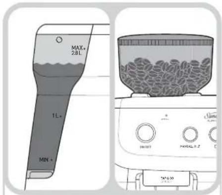SUNBEAM Barista Max EM5300 - Barista Max Coffee Making Guide - 1