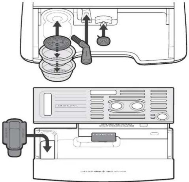 Diagram showing a refrigerator interior with air intake, fan, and control panel connected to a device labeled 'BEET AIR SWITCH'.