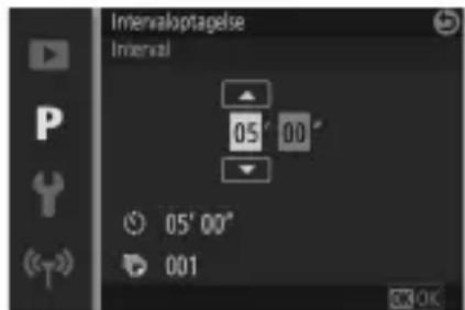 NIKON 1 J5 - Vælg intervallet. - 1