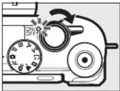 NIKON 1 J5 - Tænd kameraet. - 1