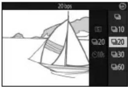 NIKON 1 J5 - Vælg en billedhastighed. - 1
