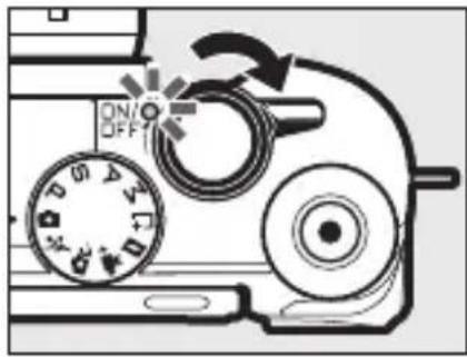 NIKON 1 J5 - Tænd kameraet. - 1