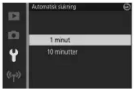 NIKON 1 J5 - Automatisk slukning - 1