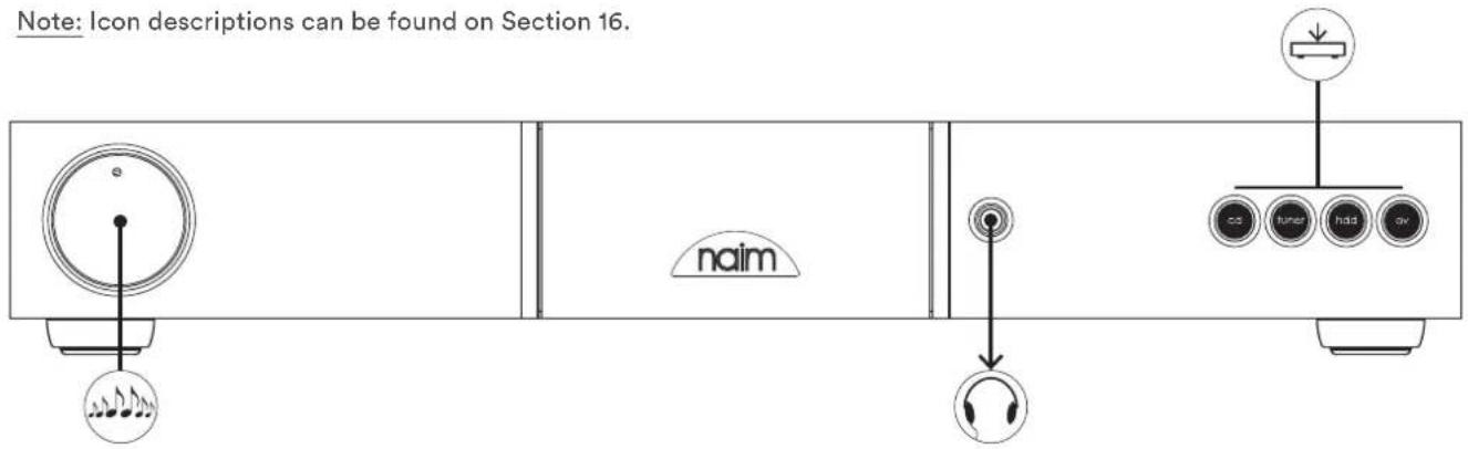 Note: Icon descriptions can be found on Section 16. s naim as hunt had or