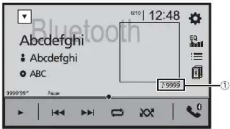 6:10 | 12:48 Bluetooth Abcdefghi • Abcdefghi • ABC 9999'99" Pause 7:9999 ①