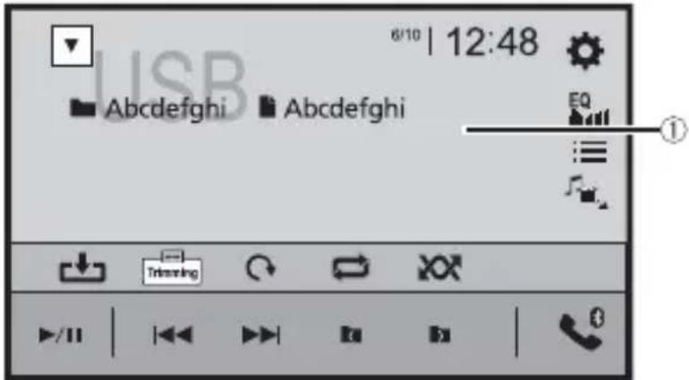 PIONEER SPH-DA250DAB - Stillbilledskærm - 1