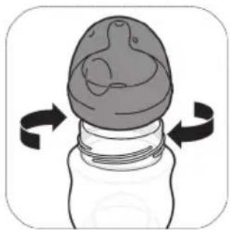 PHILIPS Avent SCF397 - Assembling the bottle - 4