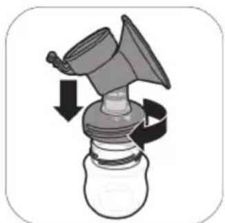 PHILIPS Avent SCF395 - Збирання молоковідсмоктувача - 3