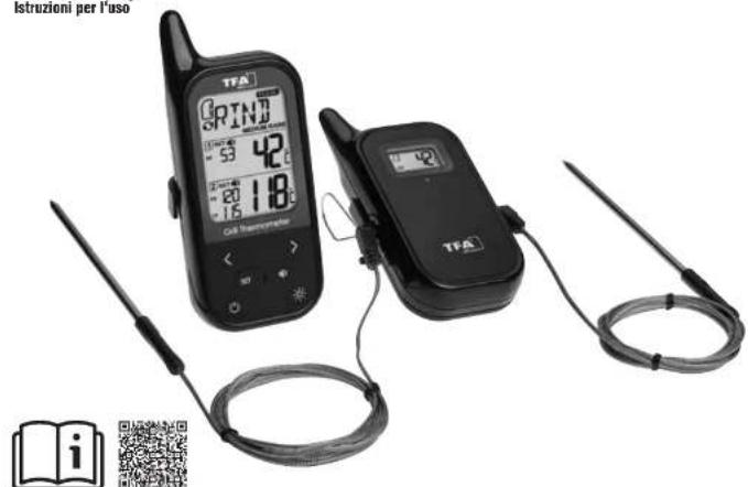 Istruzioni per l'uso TFA SPINT 17:00 - 53 42 -20 -16 18 Cell Thermometer TFA 42 i