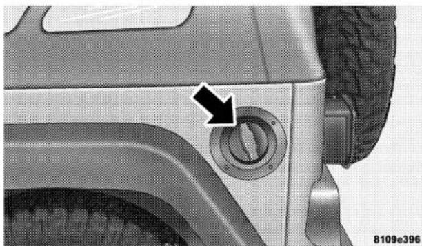JEEP Wrangler TJ (2005) - FUELFILLERCAP(GASCAP) - 1
