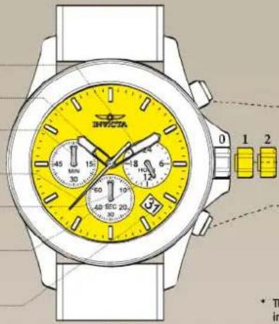INVICTA Speedway 9211 - Display Elements - 1