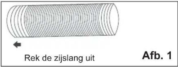 Rek de zijslang uit Afb. 1