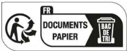 FR DOCUMENTS PAPIER BAC DE TRI