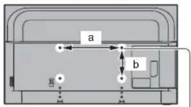 a b
