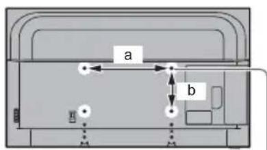 a b