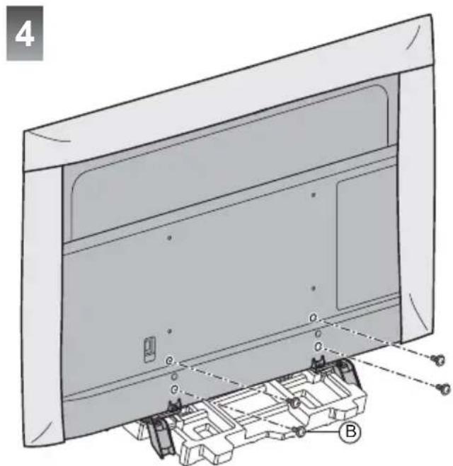 PANASONIC TX-40GX710E - Montera stativet - 2