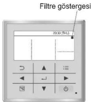 Filtre göstergesi 20:30 (TH-L)