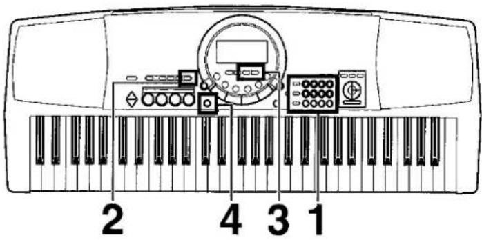 PANASONIC SX-KC600 - Add an automatic accompaniment - 1