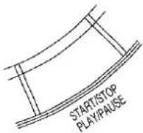 PANASONIC SX-KC600 - Press the PLAY/PAUSE (START/STOP) button. - 1