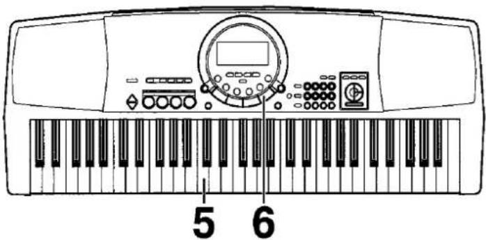 PANASONIC SX-KC600 - Add an automatic accompaniment - 8